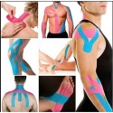 Iron Kinesio Tape Pembe Renk Sporcu Kas Bandı